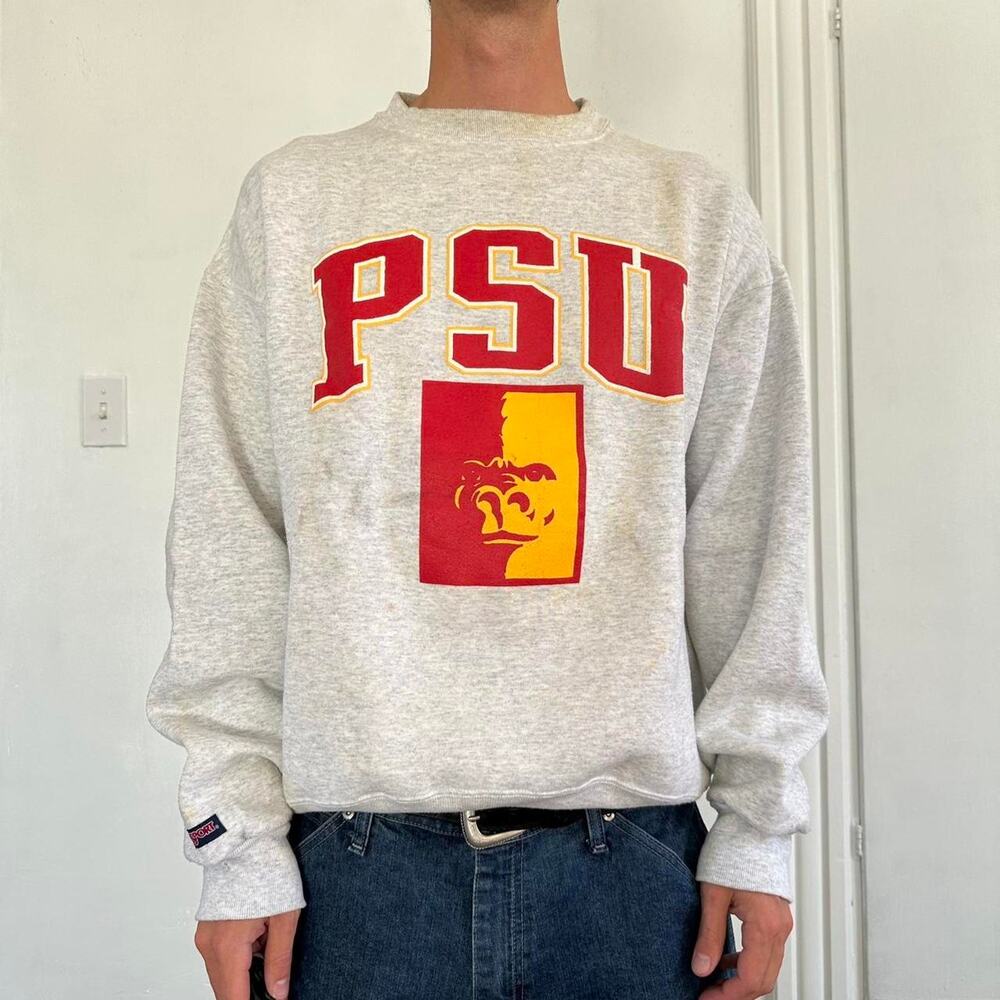 Vintage 90s PSU Pitt State Gorillas Crewneck Sweatshirt